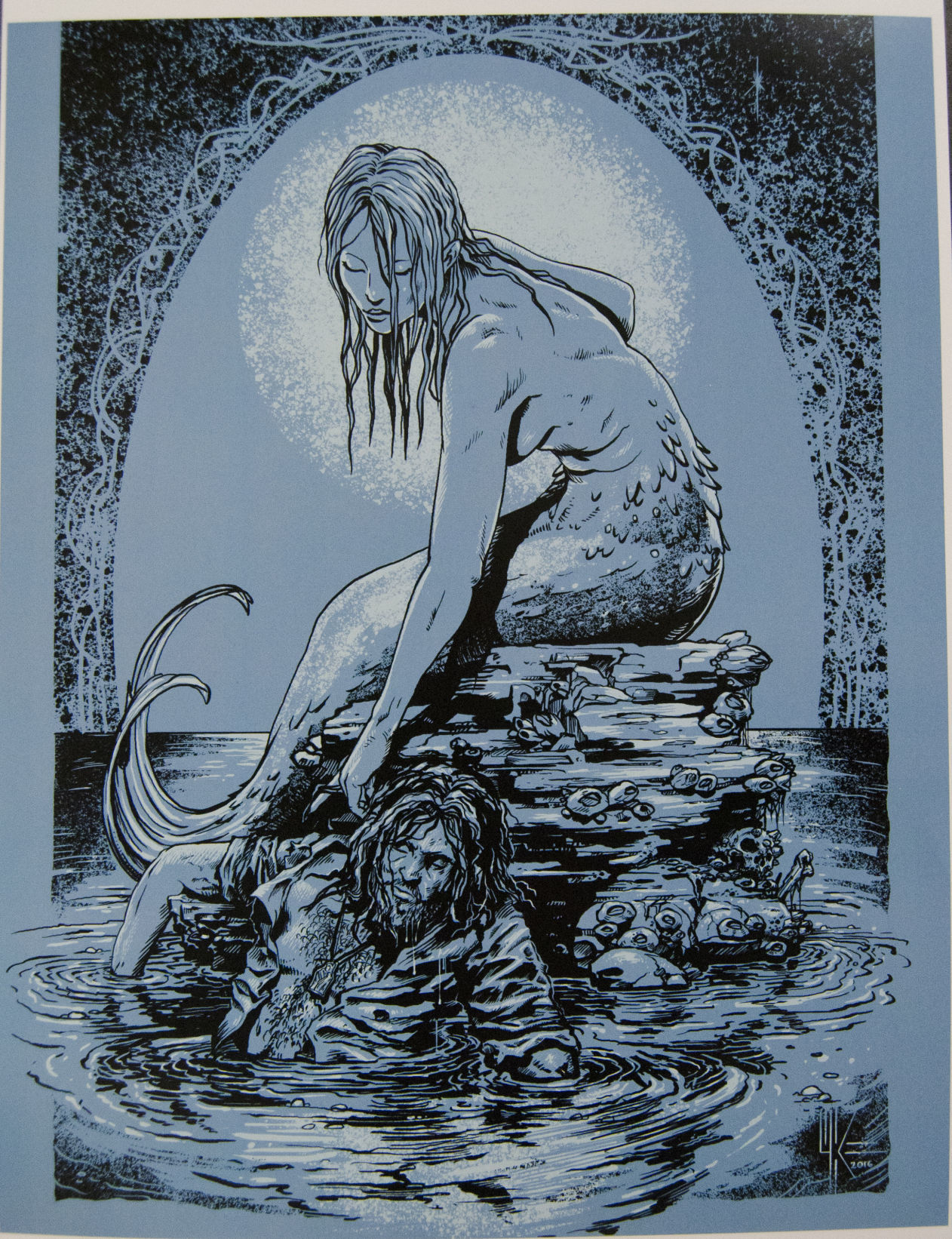 Luke Schroder mermaid